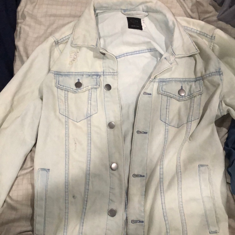 Distressed Original Use Jean jacket